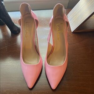 Lulu's Pink Patent Heels